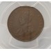AUSTRALIA 1923 . HALF 1/2  PENNY . PCGS VF30